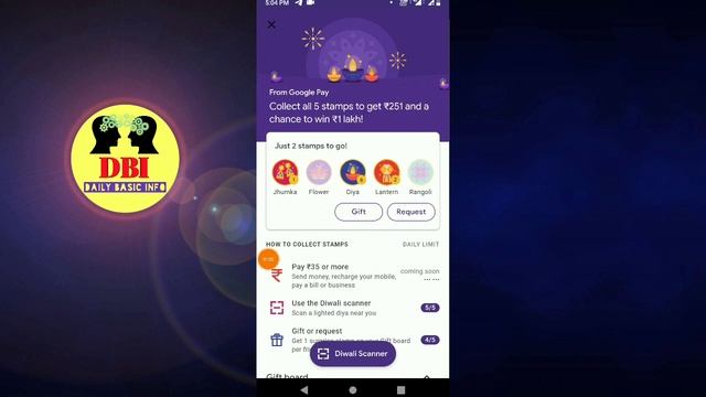 Google Pay Diwali Offer 2019 | Free ₹251 Scratch Card For All Users | Best Offer Diwali смотреть онлайн