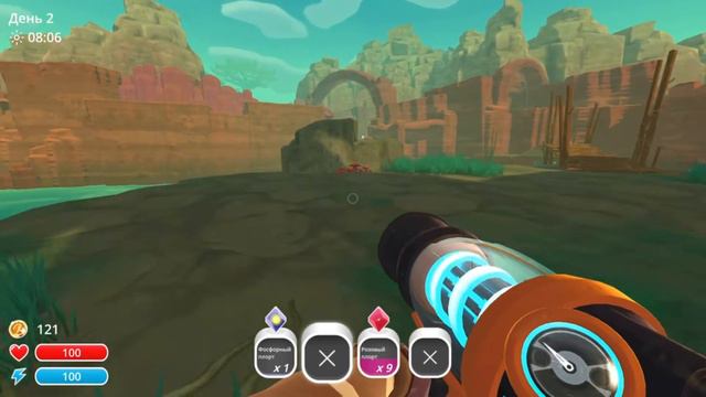 ЕВА ОТКРЫВАЕТ СВОЁ РАНЧО СЛАЙМОВ | Slime Rancher #1 смотреть онлайн