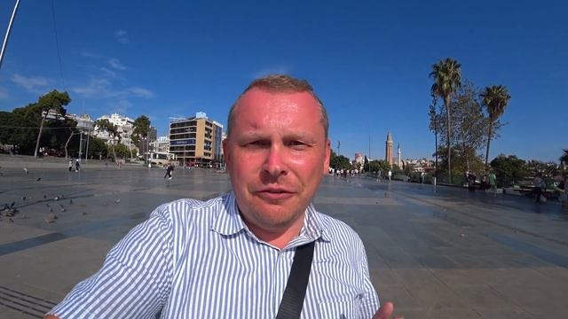 #15.Анталия. Чудо Анталии — Нижний Дюденский водопад ? Рыбный ресторан за копейки ? Рынок Чаршамба смотреть онлайн