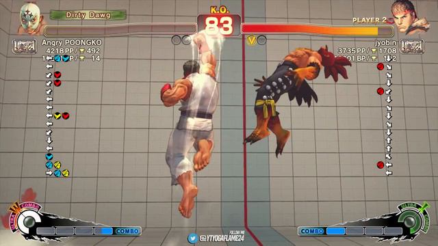 Street Fighter 4 - Jyobin ultimate random Ryu смотреть онлайн
