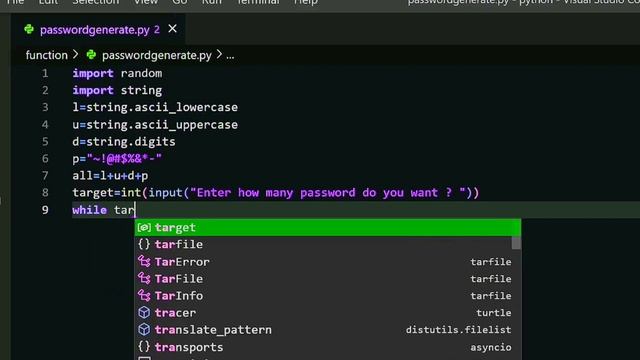 How to generate random password using python || python ||beginner's code||learning python|| coding смотреть онлайн
