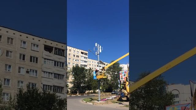 АОС (Автономная Осветительная опора) смотреть онлайн