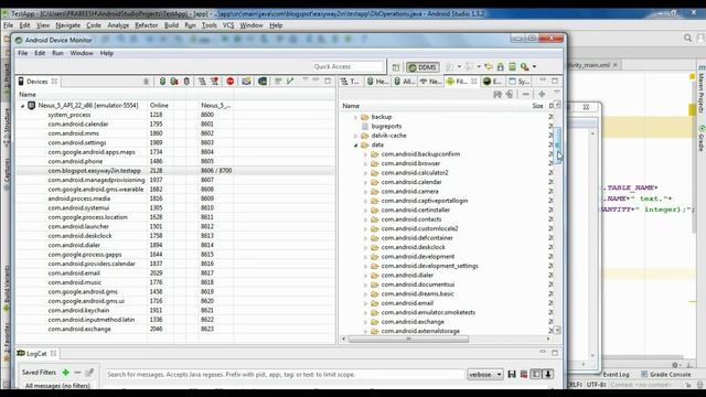 How to Browse SQLite Database on an AVD смотреть онлайн