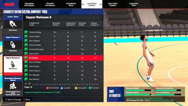 TOP 5 BEST SWING JUMPSHOTS (6’5-6’9) IN NBA 2K24 | EASY GREEN JUMPSHOT 76+ 3PT RATING смотреть онлайн