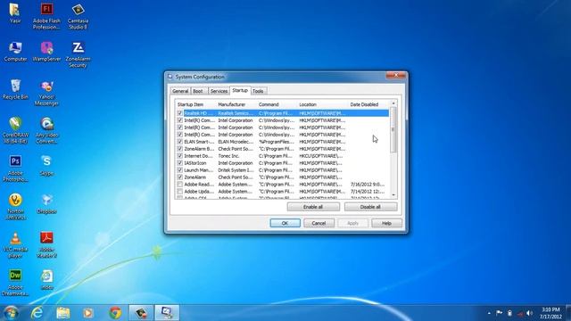 windows 7 msconfig.wmv смотреть онлайн