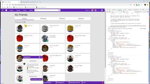 how to easily remove friends on roblox. (REALLY FAST) смотреть онлайн