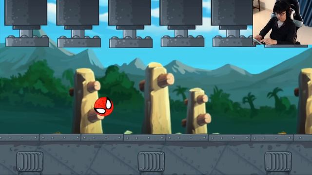 RED BALL 4 - SPIDERMAN BALL ALL LEVELS (15, 30, 45, 75) ALL VOLUMES ALL HULK BOSSES (iOS, Android) смотреть онлайн