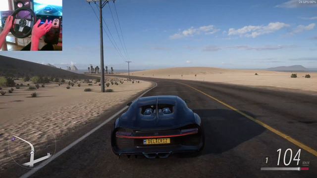 Bugatti Chiron - Forza Horizon 5 | Thrustmaster T300RS Gameplay