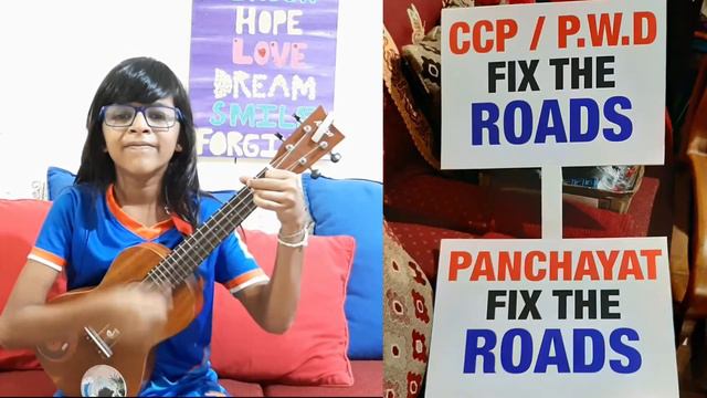 Jake Dias | Ukulele | 10yrs | Goa is getting Destroyed | Let's Unite to Save Our Goa for Our Future смотреть онлайн