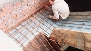 Армирование лестницы своими руками.Заливка.Бетонная лестница