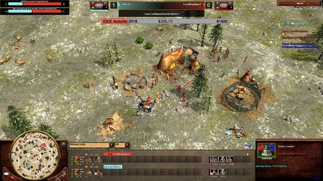 [AoE3] ESOC Grand Tour S1 // Fort Frenzy − SEMI-FINALS: Mitoe vs LordRaphael смотреть онлайн