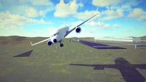 Real Airplane Disasters and Brutal Crashes | Besiege