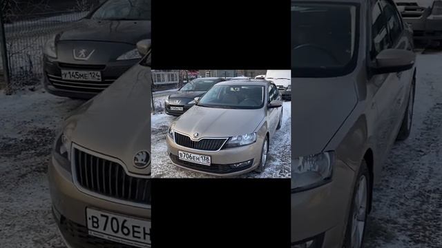 Доставка Авто до дома. Skoda Rapid в г. Братск