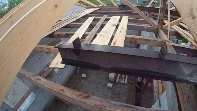 Надёжная крыша своими руками , покрытие мягкая черепица . часть 1 смотреть онлайн