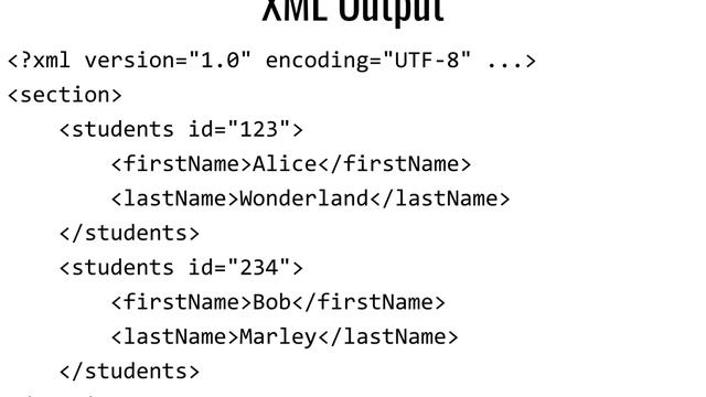 WK11 5 XML and Java Collections смотреть онлайн