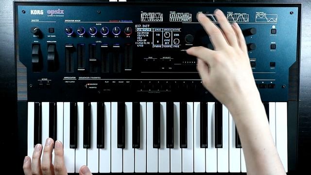 Korg opsix: Buiding a West-Coasty, Buchla Music Easel-esque patch using User Algorithms смотреть онлайн