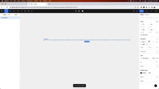 Create a responsive table with auto layout in Figma смотреть онлайн