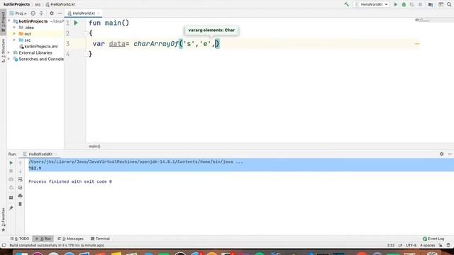 Kotlin charArrayOf() method in hindi part -23 смотреть онлайн