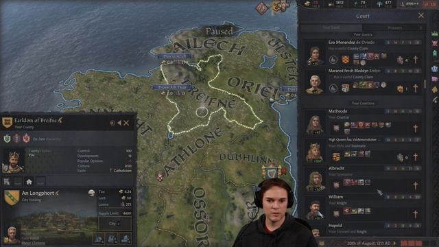Crusader Kings 3: King of Ireland Playthrough! - part 45 смотреть онлайн