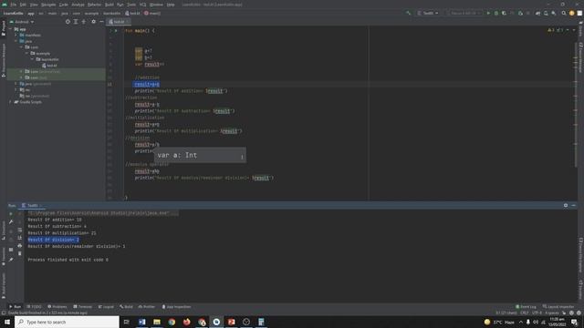 Template String and operators in Kotlin android | kotlin tutorial for beginners смотреть онлайн