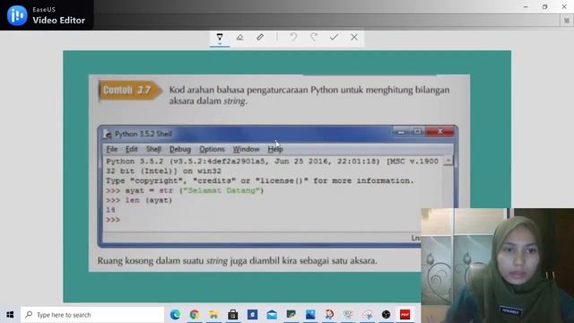 Jenis Data String dan Boolean смотреть онлайн
