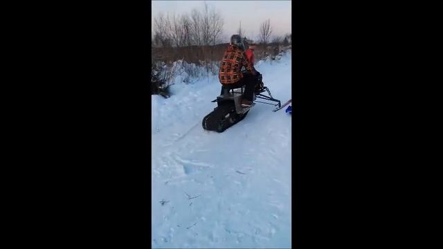 Самодельный снегоход 2015 смотреть онлайн