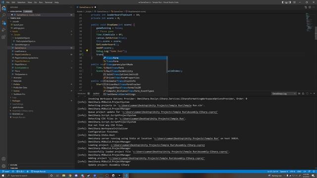 Set up Visual Studio Code with Unity and INTELLISENSE WORKING 2023 смотреть онлайн