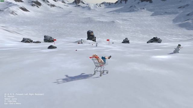 Cart Racer - Rag Doll Madness! - How Much Will This 99 Cent Game Make Me Rage?!? смотреть онлайн