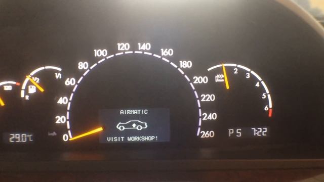 mercedes-benz s320 (w220) отключаем расходомер (дмрв) смотреть онлайн