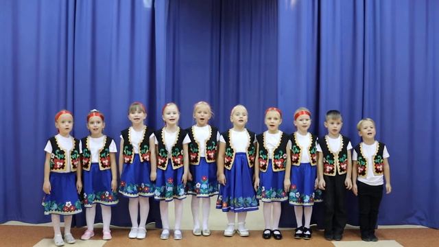 Студия эстрадной песни "Браво", вокальный ансамбль "Песенка", 5-6 лет. Песня "Калинка-малинка". смотреть онлайн