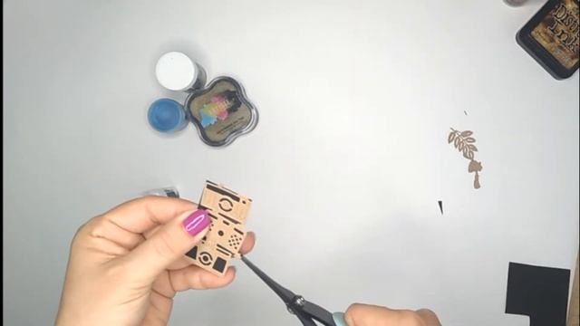 Мастер класс по декорированию вырубки в скрапбукинге. Часть 1 смотреть онлайн