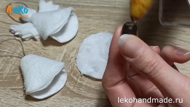 Мастер-класс/ Рождественские украшения/ Ангел из ватных дисков смотреть онлайн