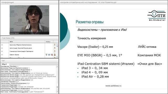 Вебинар 9 Разметка оправы (Ирина Шевич) смотреть онлайн