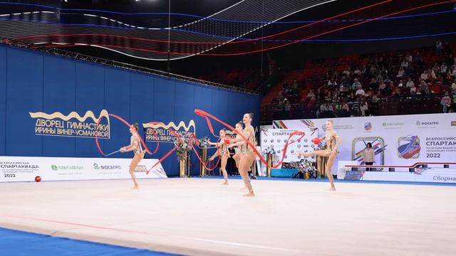 Russian National Group 3 ribbons 2 balls Spartakiad 2022 AA Final смотреть онлайн