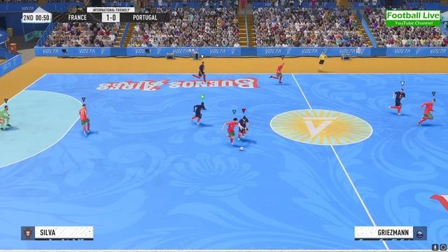 FIFA 23 | France vs. Portugal | Penalty Shootout Futsal | Mbappe vs Ronaldo - Gameplay PC смотреть онлайн
