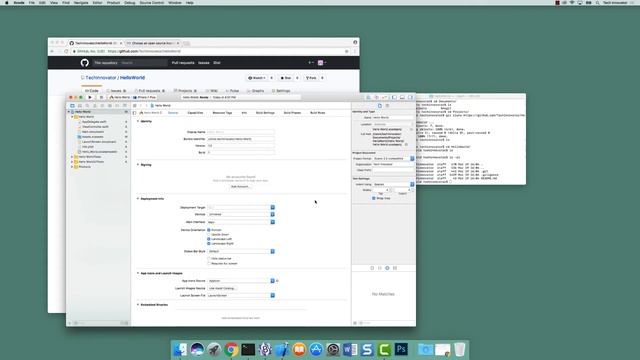 GitHub 03: Clone and Create Xcode Project (iOS Xcode Development) смотреть онлайн