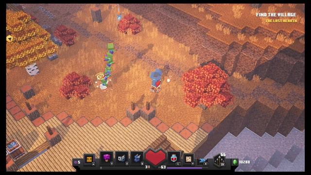 Minecraft Dungeons (Switch) - Stacked Baby Zombie Chicken Jockey Tower смотреть онлайн