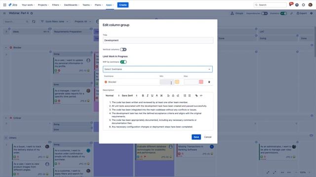 Advanced Work In Porgress Limits (WIP) in Jira Cloud смотреть онлайн