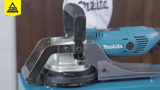 Машинка шлифовальная орбитальная эксцентриковая MAKITA PC5001C по бетону смотреть онлайн