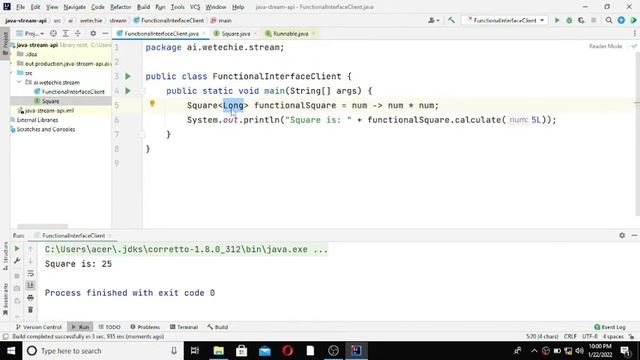 Custom Functional Interface | Java [ WeTechie ] смотреть онлайн
