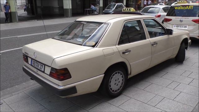 890.000 km! Mercedes W124 TAXI 300D nach 30 Jahren immer noch auf der Strasse + ein Originalprospek смотреть онлайн