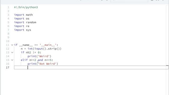 #2 python if-else hackerrank solution - Python | Hackerrank Python Solutions смотреть онлайн