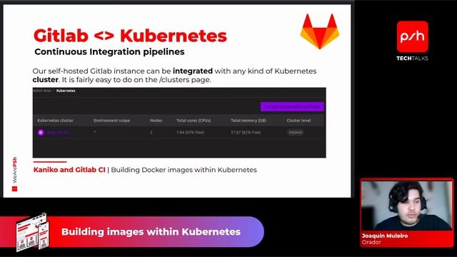 PSh Tech Talk - Construcción de imágenes dentro de Kubernetes смотреть онлайн