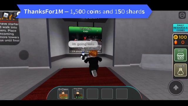 [2022] SCP TOWER DEFENSE CODES *JANUARY 2022* ALL WORKING CODES SCP TOWER DEFENSE ROBLOX смотреть онлайн