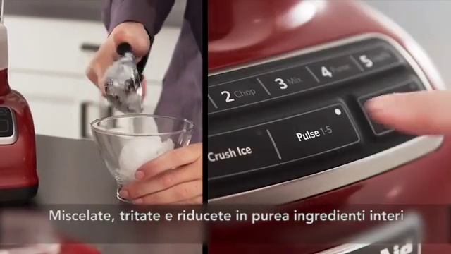 FRULLATORE KITCHENAID DIAMOND IL MEGLIO PER FRULLARE 5KSB1585 смотреть онлайн