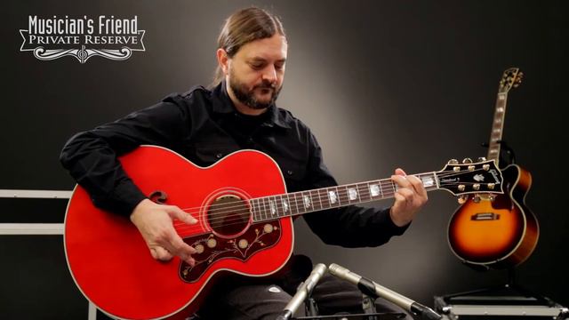 Gibson Limited Edition SJ-200 Acoustic-Electric Guitar смотреть онлайн