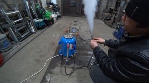 Парогенератор своими руками,эксперимент ,первый образец в домашних условиях.