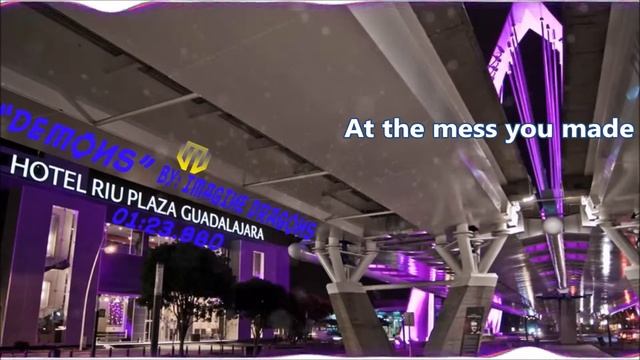 Imagine Dragons "Demons" ( Lyrics ) Audio React, Visualizer смотреть онлайн