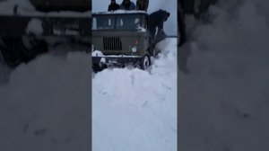 Газ 66 с  двигателем от трактора. #шишига66 #мотормтз82