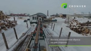 Автоматическая линия сортировки круглого леса Cronver LSB-16